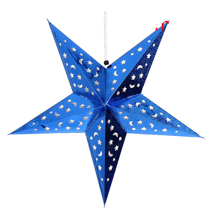 Festive Christmas Star Ornaments"