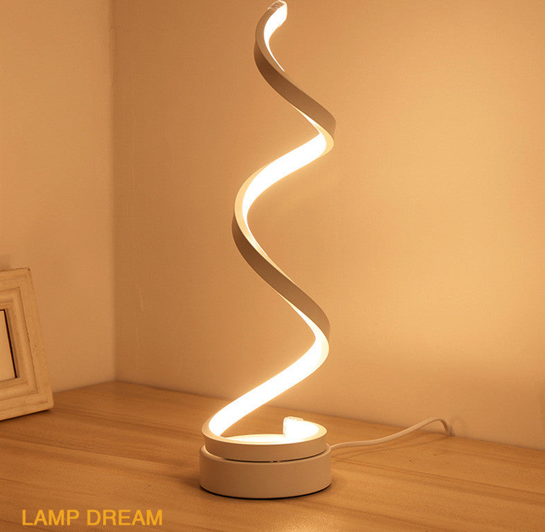 Modern Dimmable LED Table Lamp – Stylish Warm/White Light