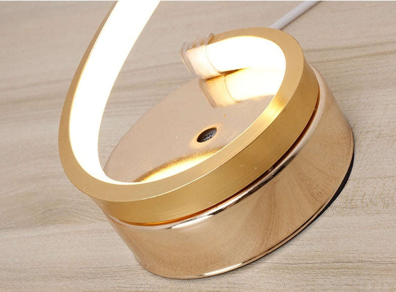 Modern Dimmable LED Table Lamp – Stylish Warm/White Light