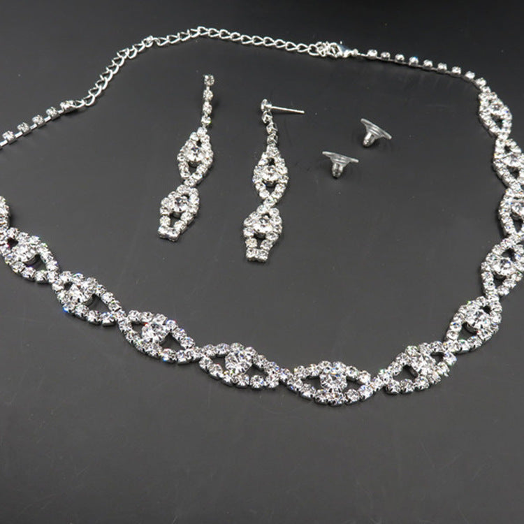 Two pieces of jewelry set, fashion bride jewelry set