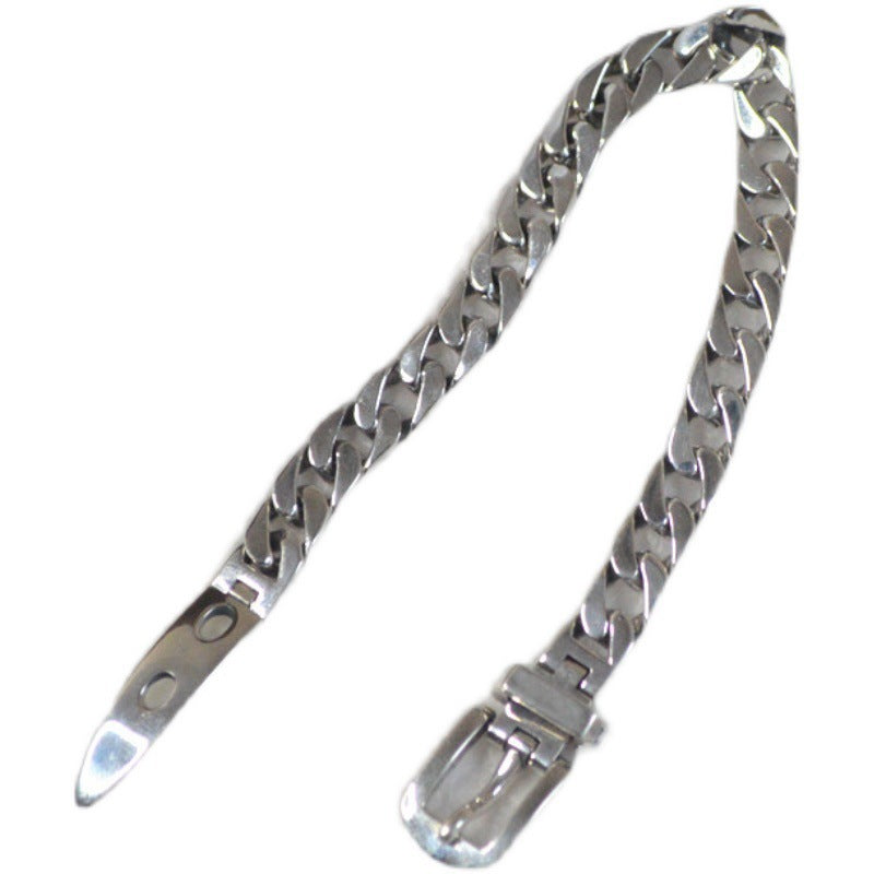 Women's 925 Sterling Silver Chain Belt Bracelet