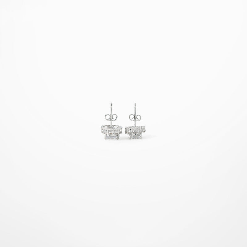 Trendy Diamond and Rhinestone Stud Earrings for Men and Women