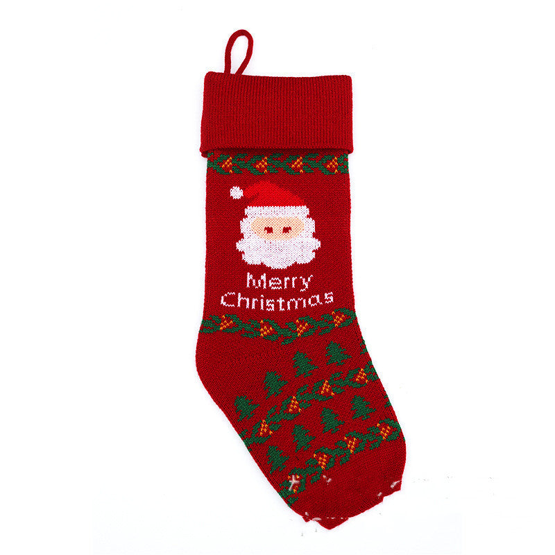 Knitted Christmas Stockings – Festive Designs Featuring Santa, Snowmen, and More