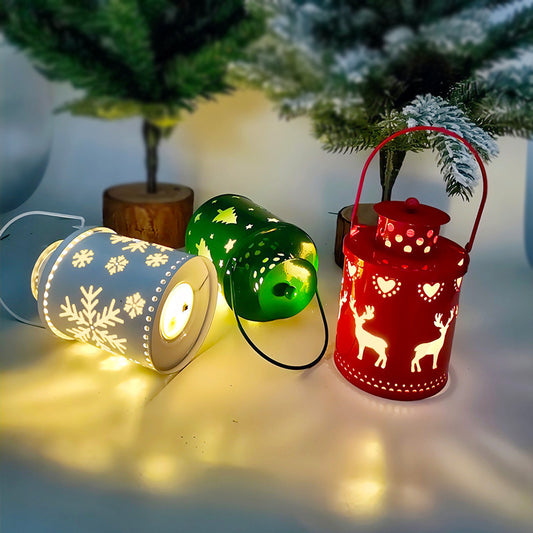 LED Christmas Lanterns – Nordic Style Decorations