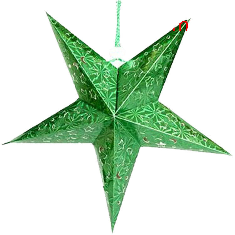 Festive Christmas Star Ornaments"