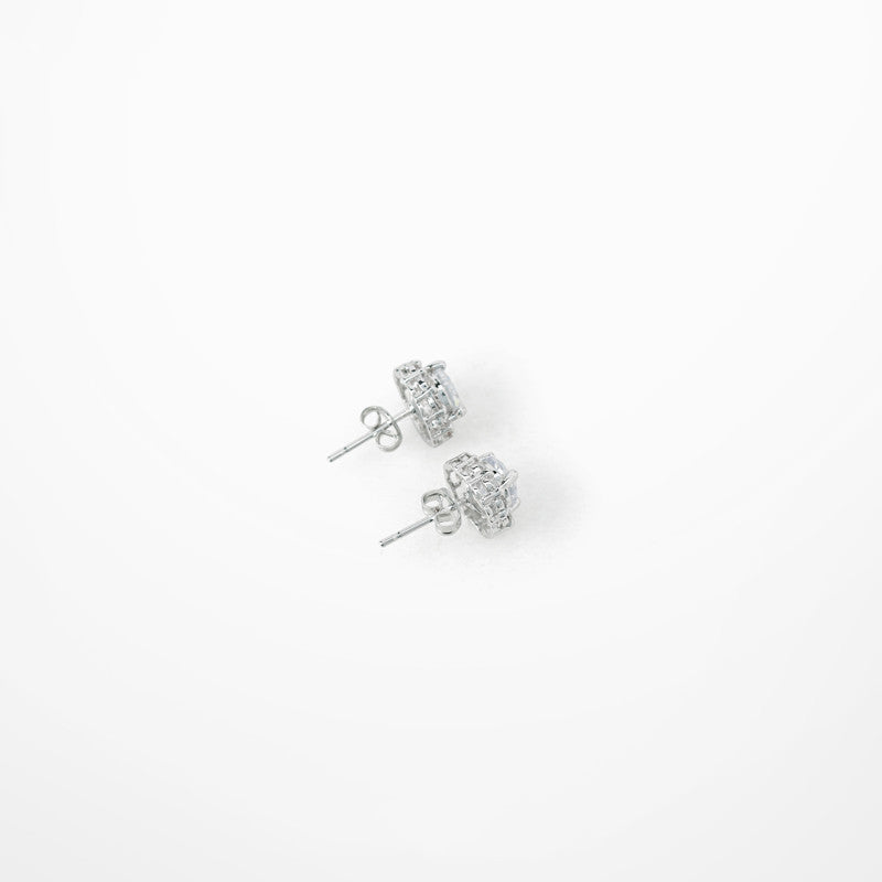 Trendy Diamond and Rhinestone Stud Earrings for Men and Women