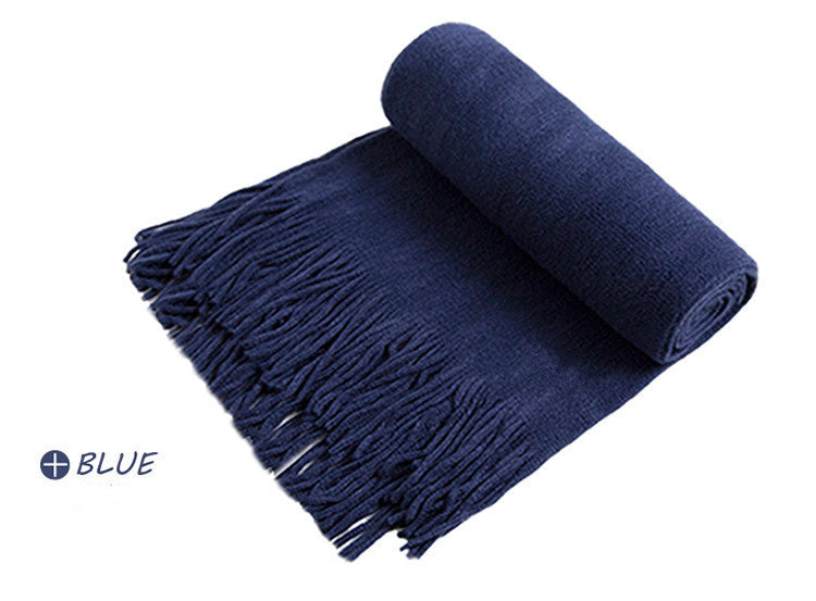 Warm Winter Cashmere Scarf for Men.