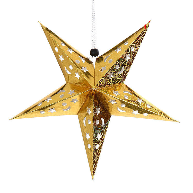 Festive Christmas Star Ornaments"