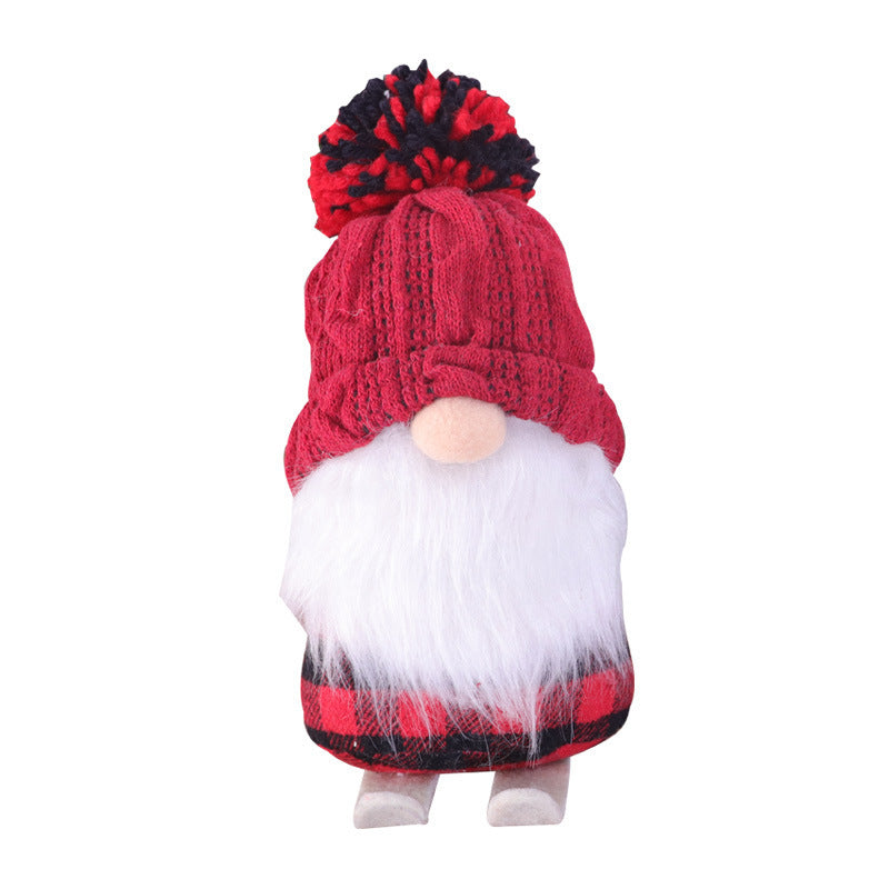 Cute Christmas Ski Doll Ornaments – Adorable Cloth Decorations for the Holidays