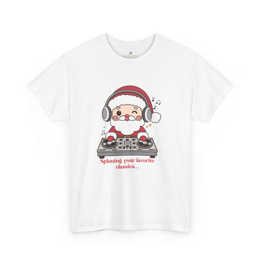 Unisex T-Shirt Heavy Cotton: VS Festive Santa Claus Top!