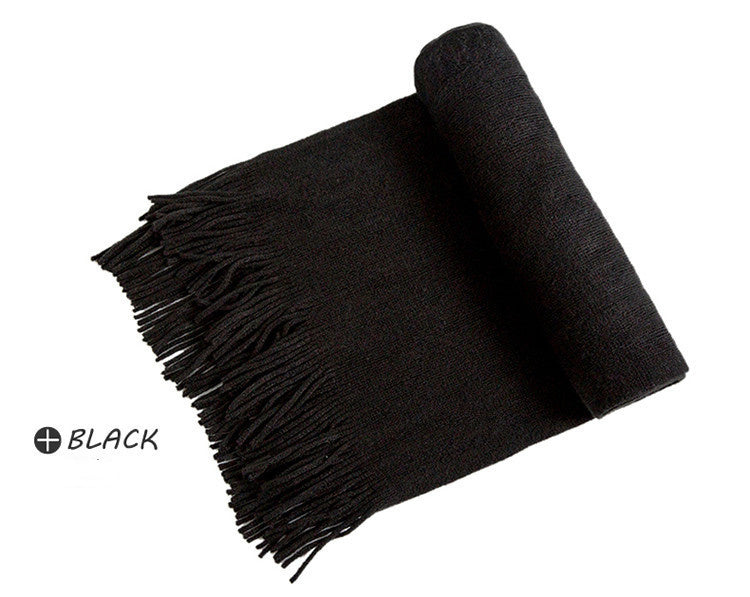 Warm Winter Cashmere Scarf for Men.