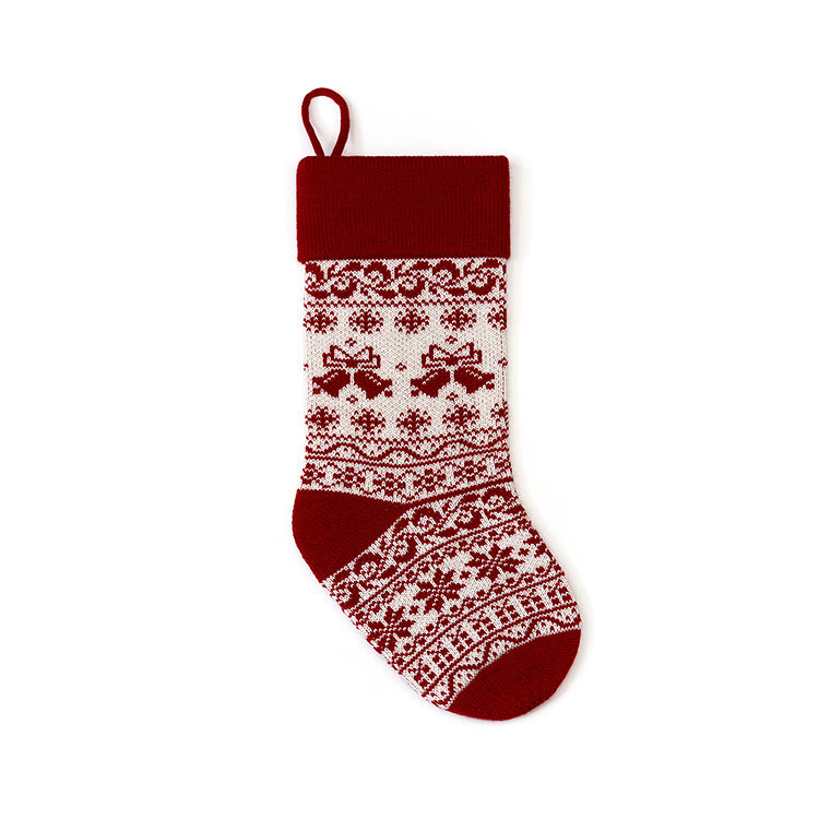 Knitted Christmas Stockings – Festive Designs Featuring Santa, Snowmen, and More