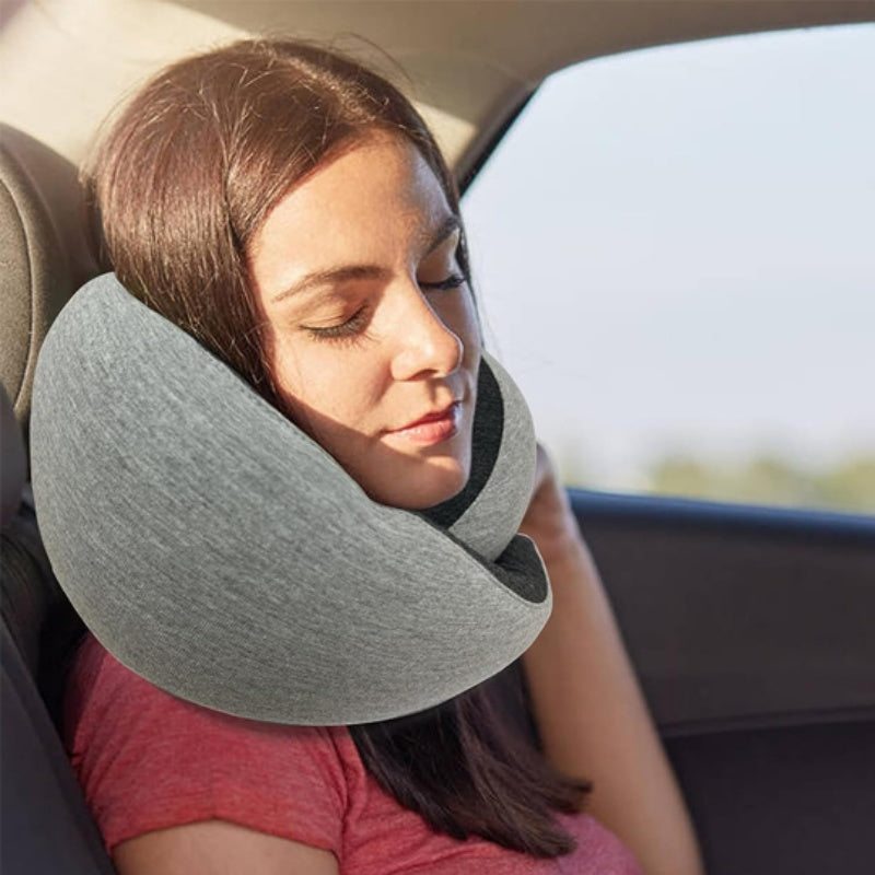 Travel Neck Cushion Durable U-Shaped - Cotton Nap Neck Pillow.