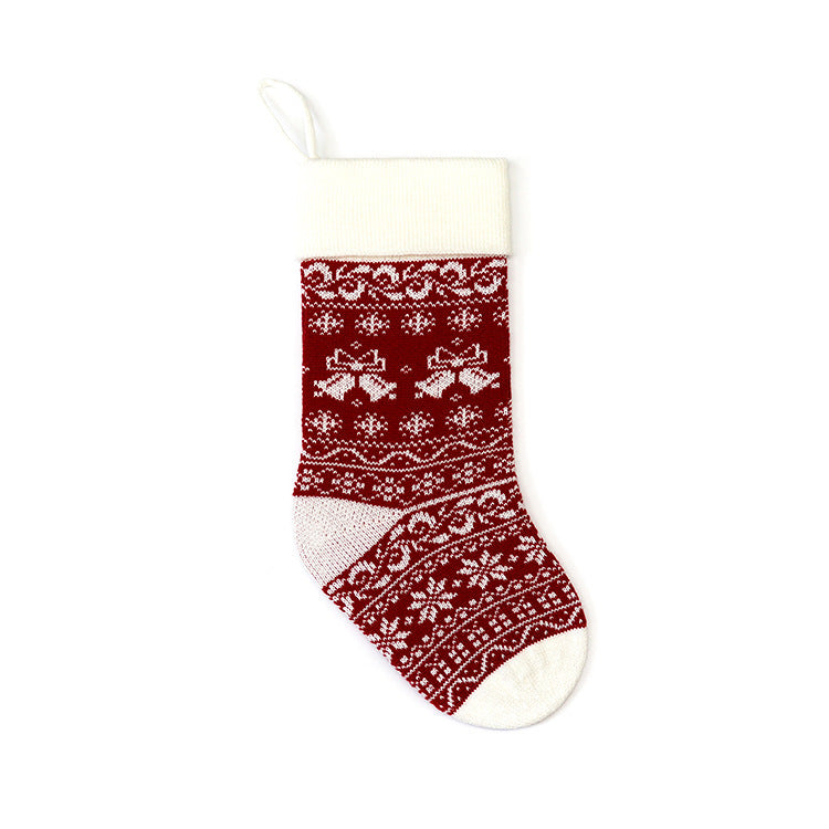 Knitted Christmas Stockings – Festive Designs Featuring Santa, Snowmen, and More