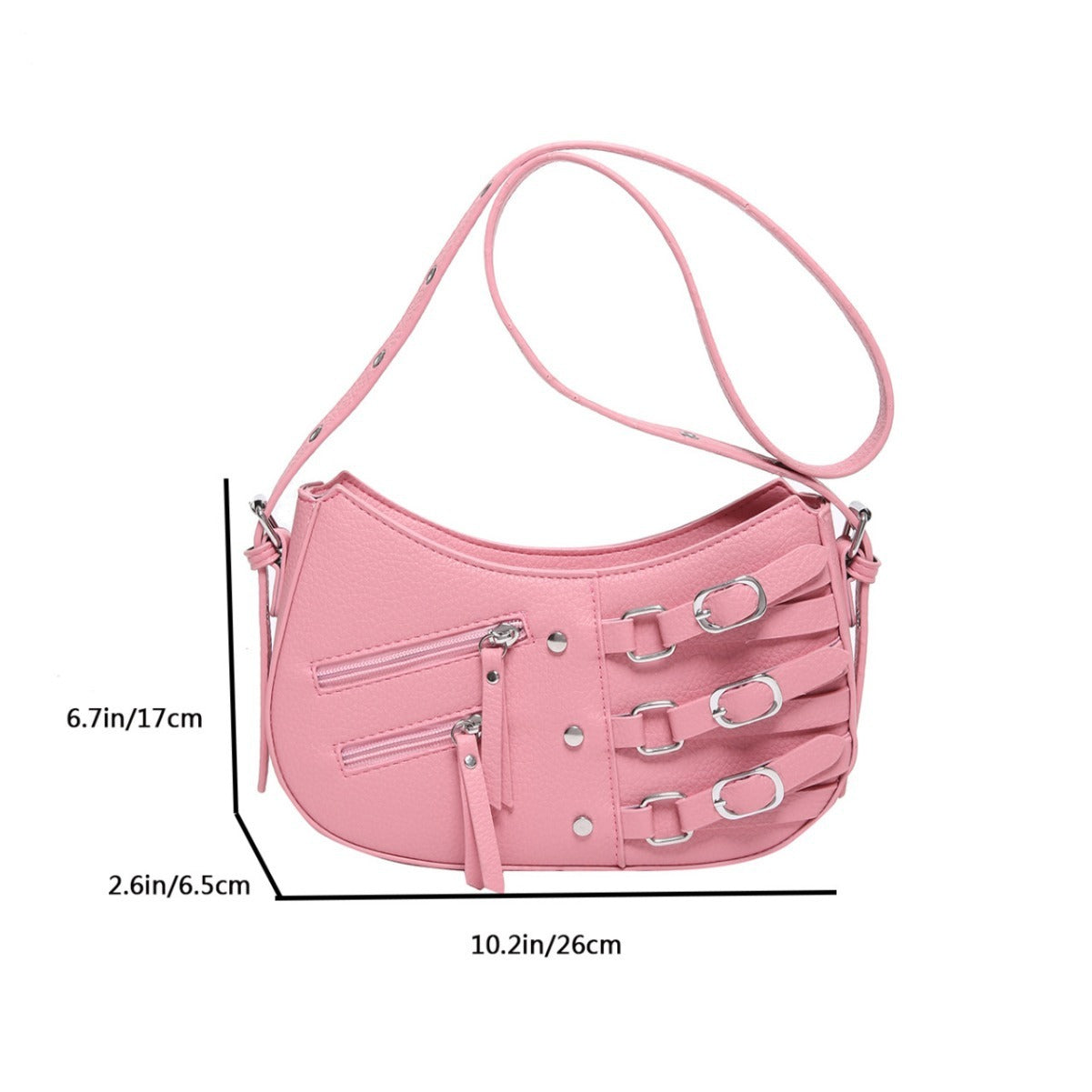 Retro Hot Girl Fashion All-match Underarm Shoulder Bag