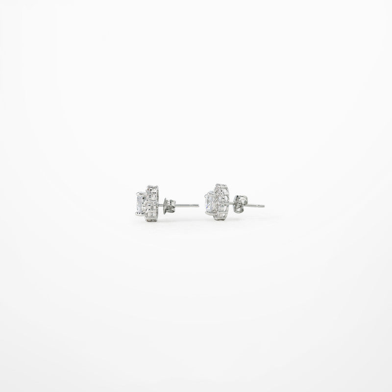 Trendy Diamond and Rhinestone Stud Earrings for Men and Women