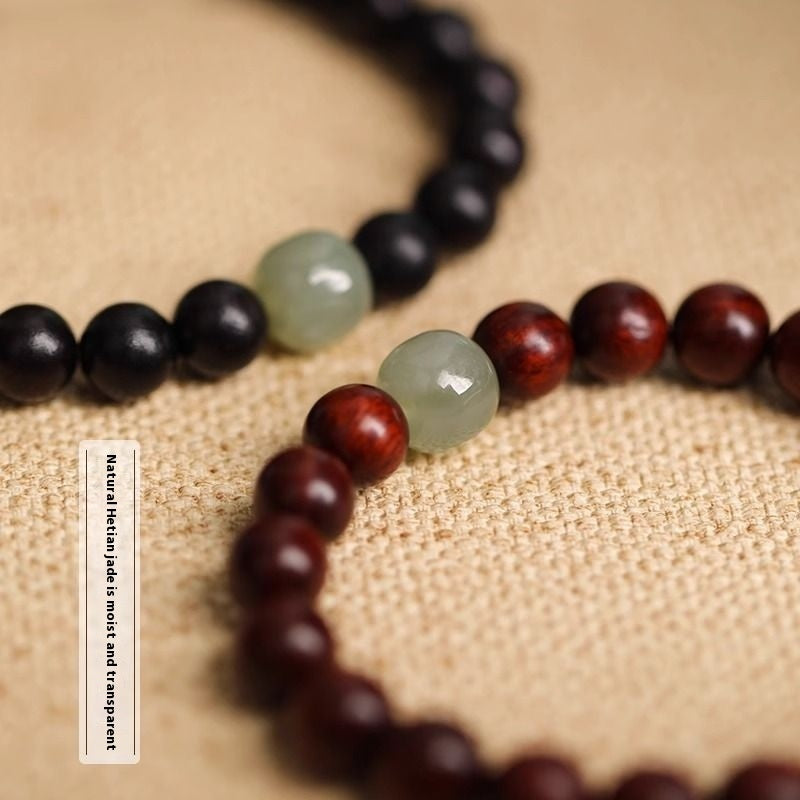 Natural Pterocarpus Santalinus Couple Bracelet for Men and Women